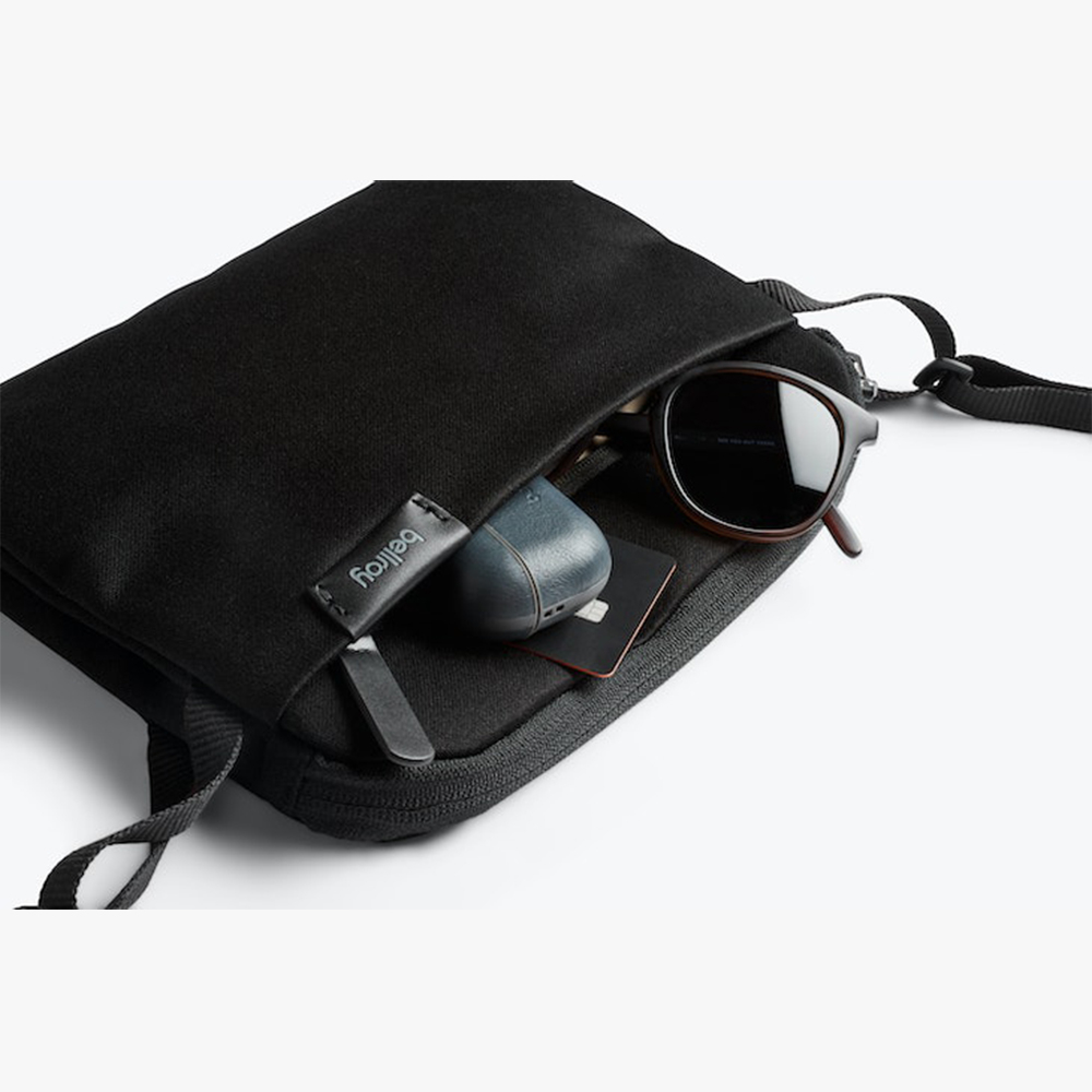 |快速出貨|Bellroy City Pouch Plus 斜背包 側背包 小包 收納隔層-黑色, , large