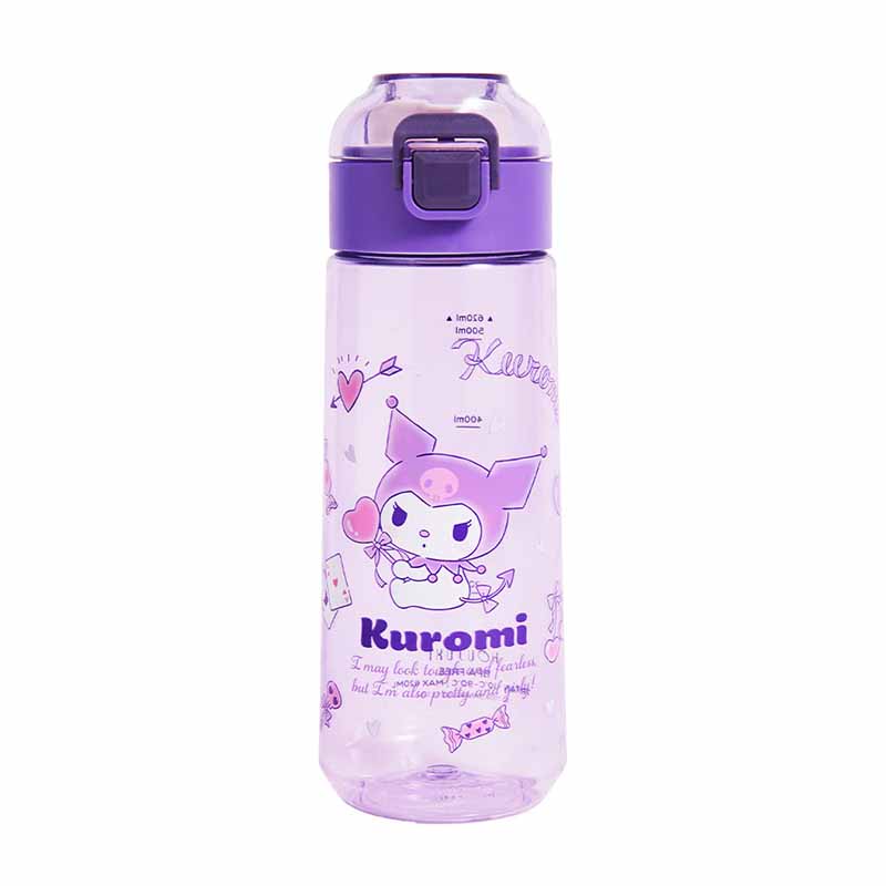 『HOUSUXI·舒希』三麗鷗酷洛米-Tritan 彈蓋水瓶620ml(A2), , large
