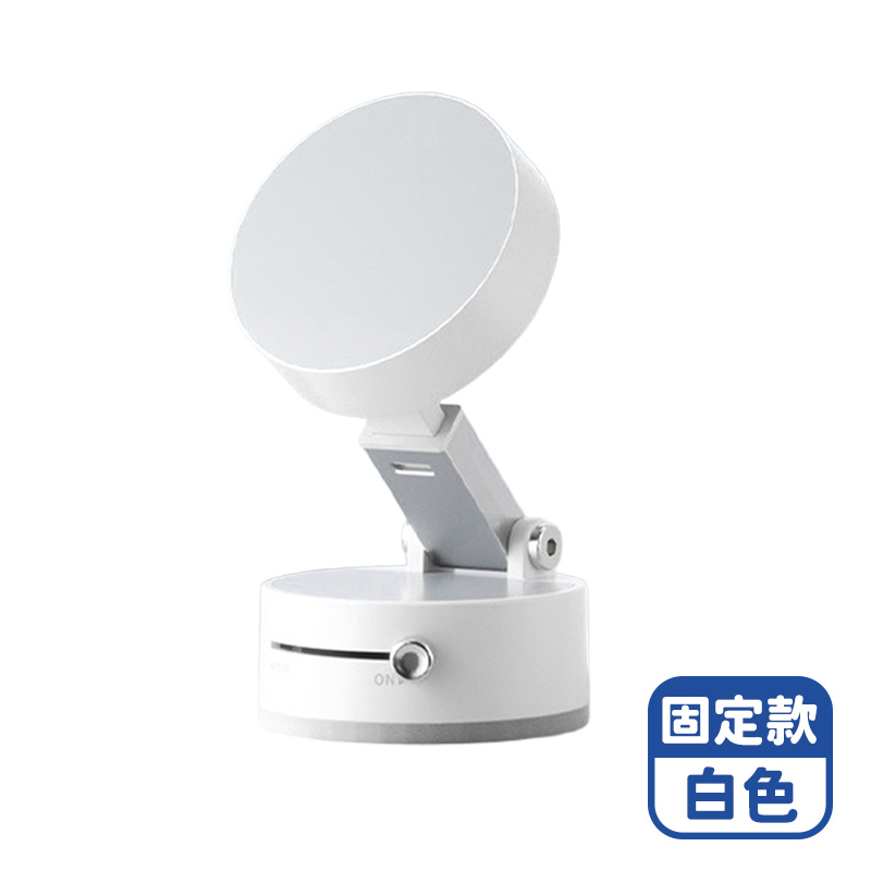 【咪咪購物】車用手機架 真空吸附磁吸支架 | 固定款 | 白色