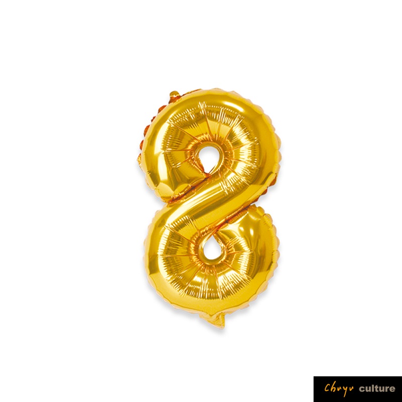Number Foil Balloon, , large