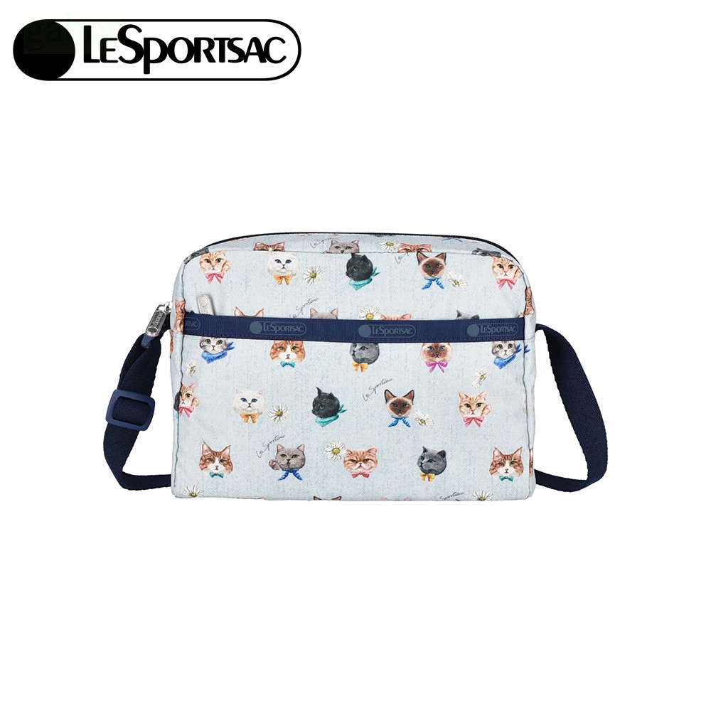 LeSportsac DANIELLA CROSSBODY 拉鍊斜背包 側背包 送禮-晴空貓語, , large