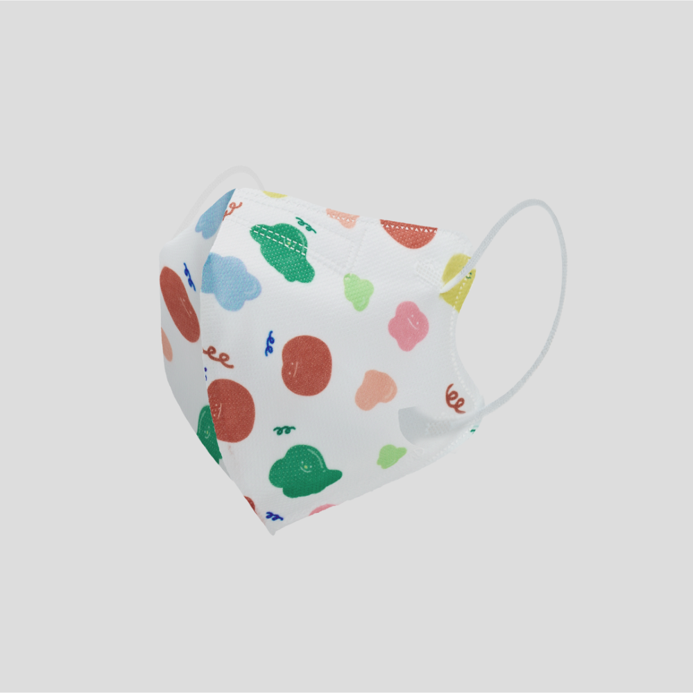 CHENYU 3D BREATHABLE FACE MASK 30Piece 7-12Y, , large