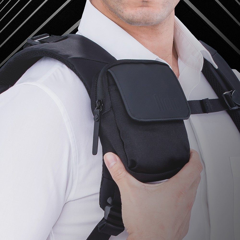 【Niche 樂奇】收納隨身包 機能小包 附一條頸掛繩/肩背帶 N-19809, , large