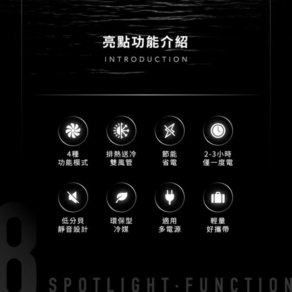 HAWRIN Portable 110V Air Conditioner HPCS-110KA110T, , large