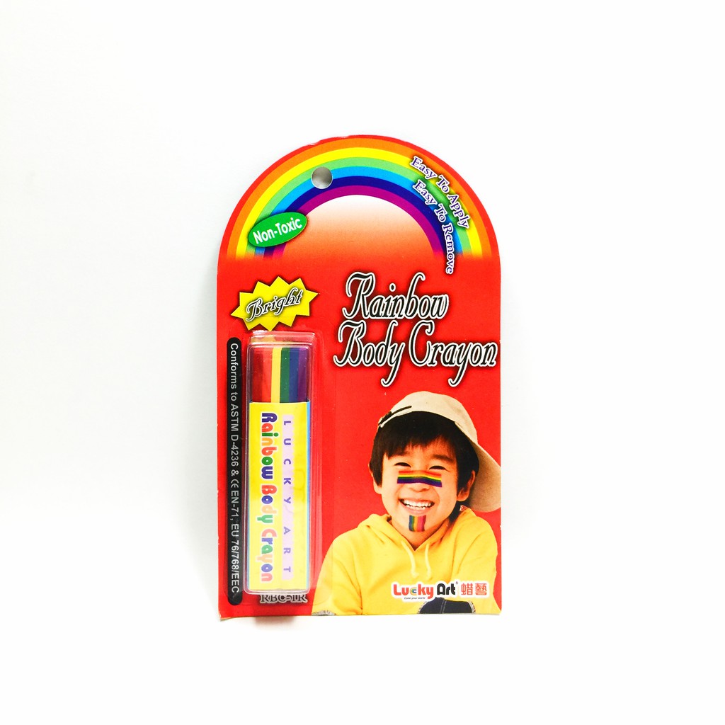 蜡藝 6色人體彩繪條蜡藝 6色人體彩繪條-一般色, , large