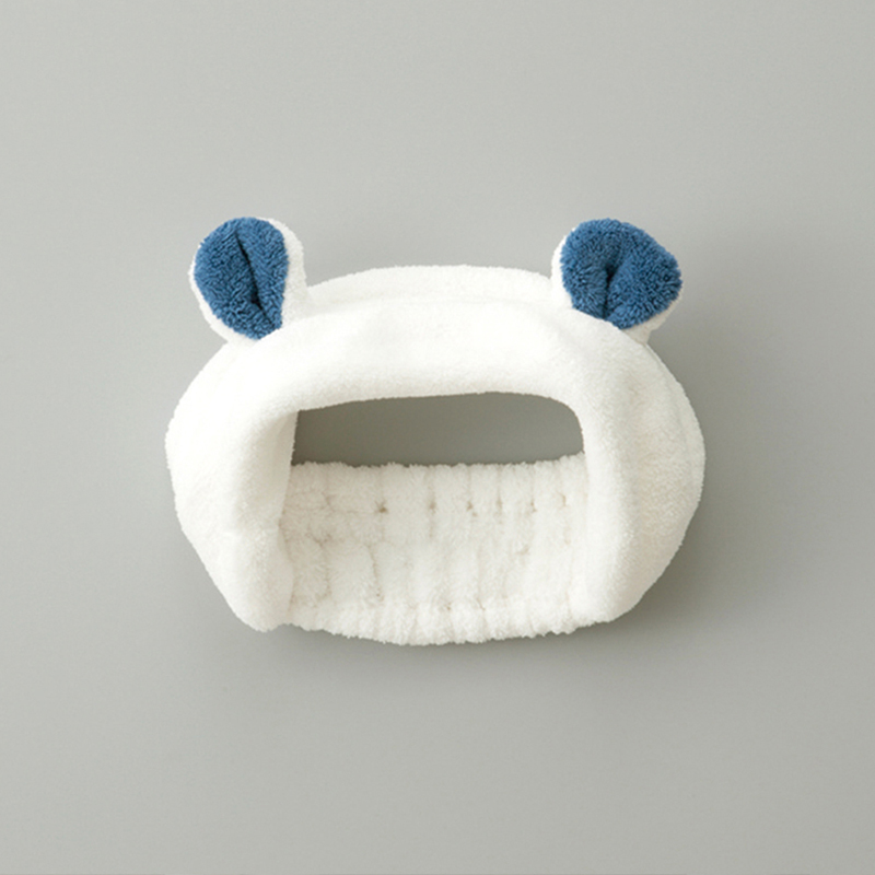 Carari Water absorption animal hair band Polar, , large