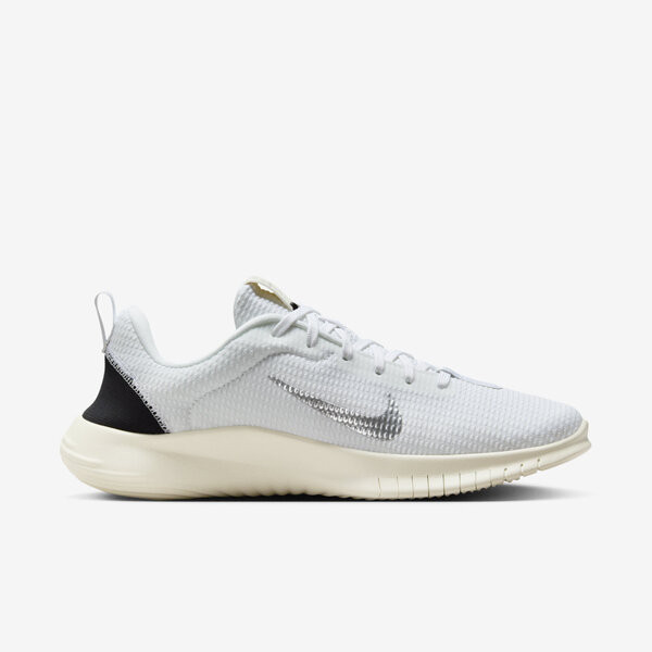 Nike W Flex Experience RN 12 女 慢跑鞋 運動 路跑 輕盈 白銀 [DV0746-101], , large