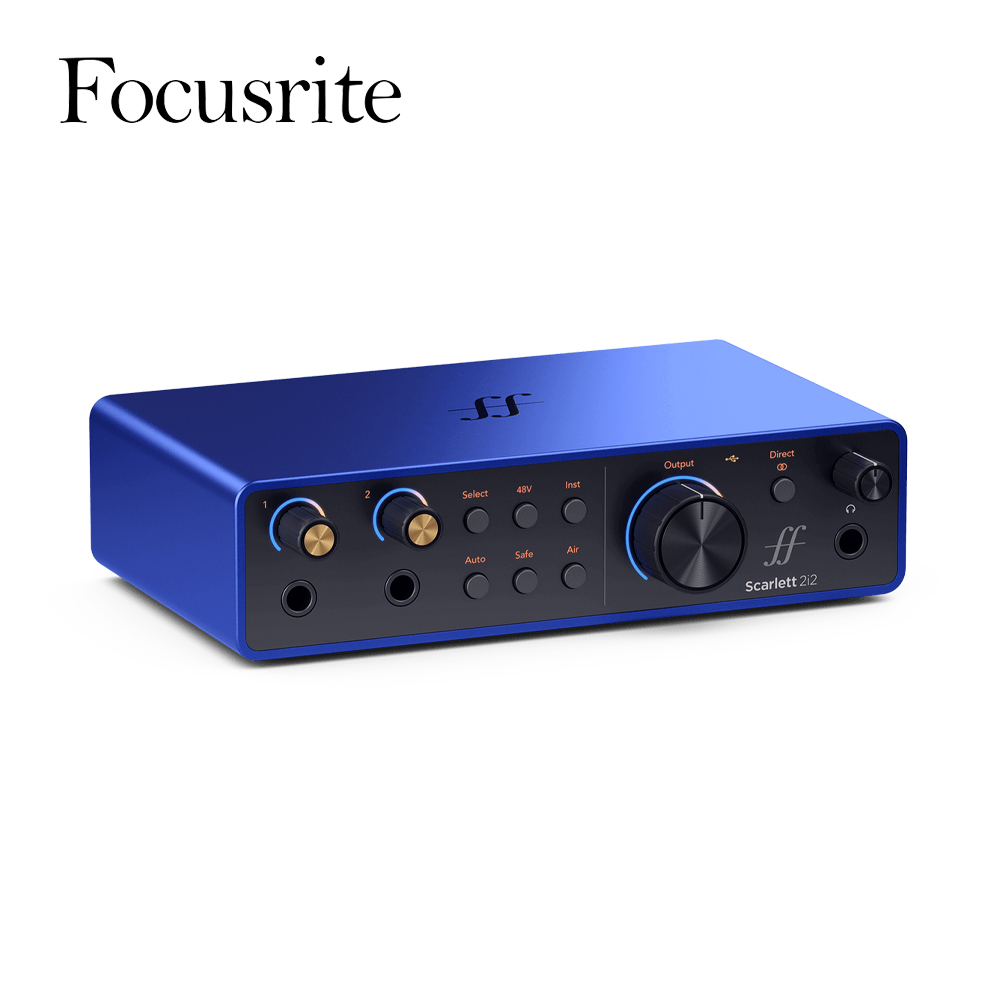 Focusrite Scarlett  2I2 Anniversary Edition 第四代 錄音介面【敦煌樂器】, , large