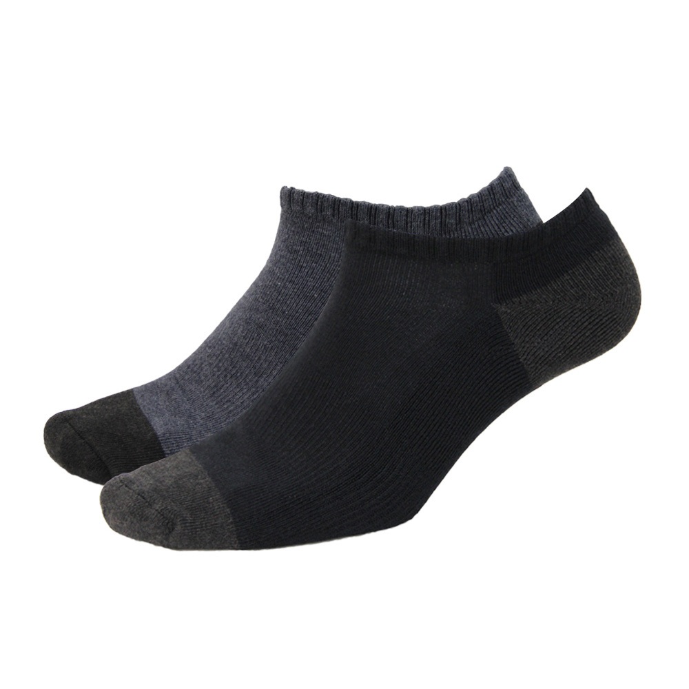 【D&G】乾爽毛巾底男踝襪<黑>D410 男襪 除臭襪, , large