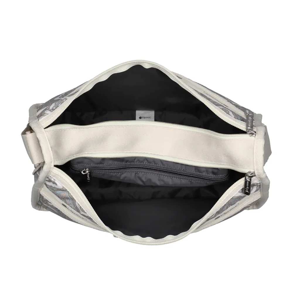 |快速出貨|Lesportsac Deluxe Everyday Bag 經典斜背包/ 大馬士革窗花, , large