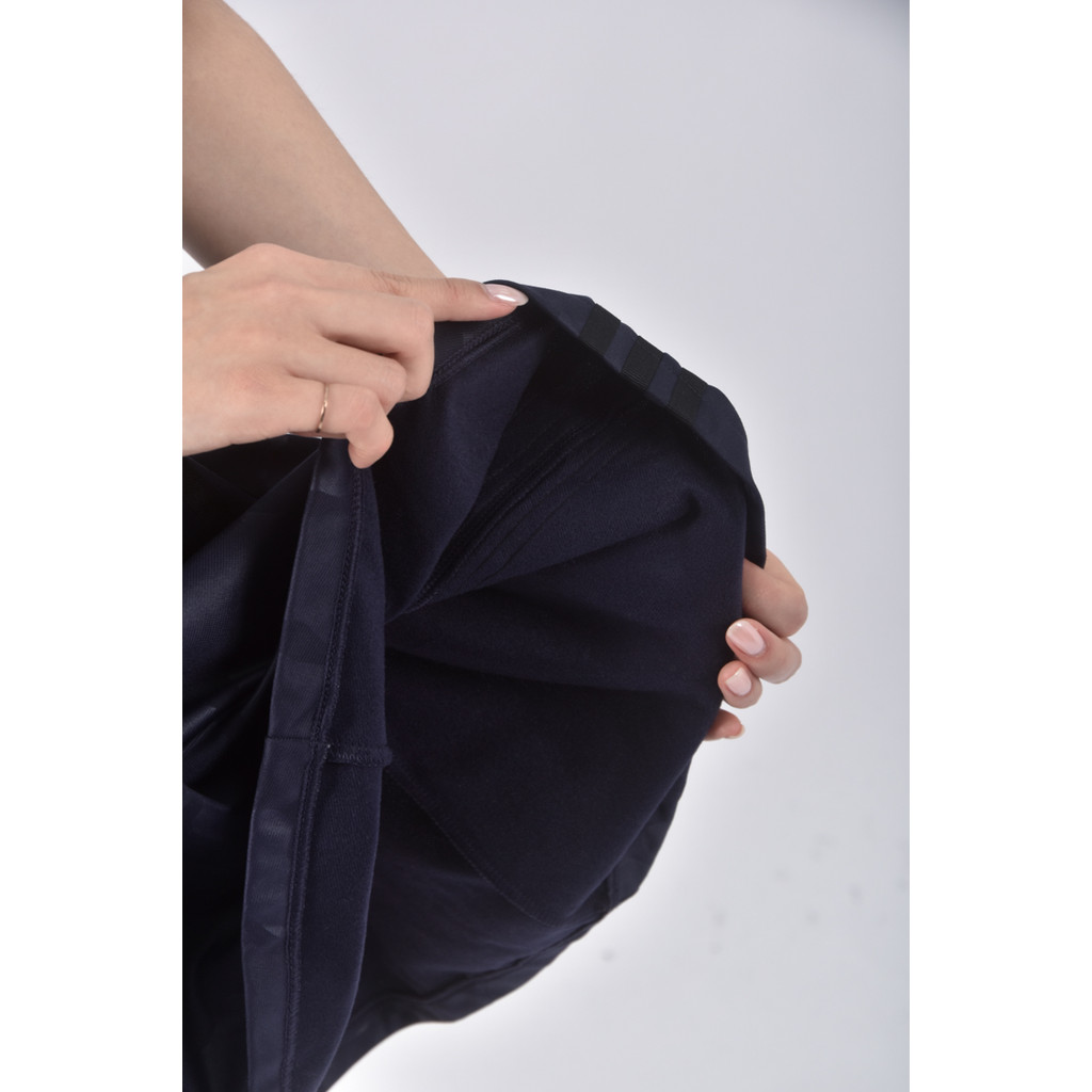 (XL) adidas質感運動迷彩紋路藍色短裙二手衣, , large