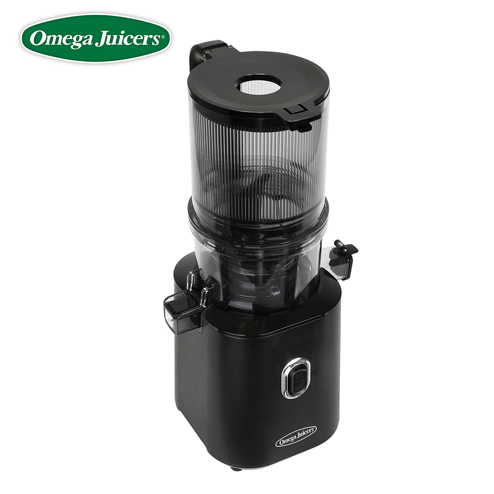 Omega Juicers Time Saving Cold Press Batch Juicer OMJCSMVBBK33B, , large