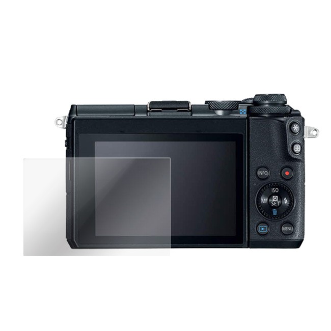 Kamera 9H鋼化玻璃保護貼 for Canon EOS M6, , large