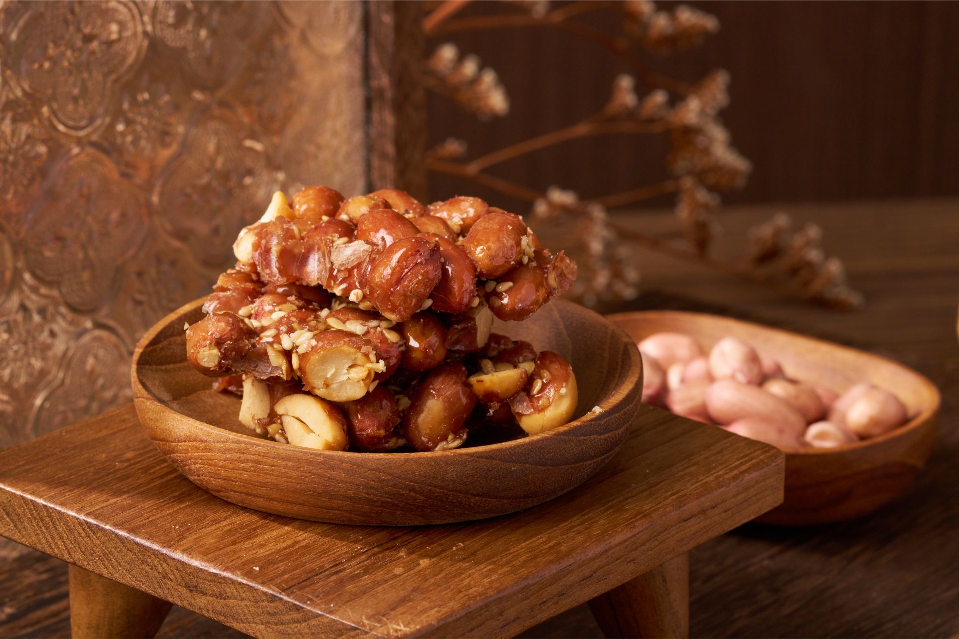 Crispy Peanut Candy Taiwan Specialty｜Handmade with Whole Peanuts, Made with Japanese Trehalose, Traditional Snack, Festival Gift, Afternoon Tea Treat｜Buy 5 Get 2 Free Trial Pack【ChouChou Enterprise】, , large