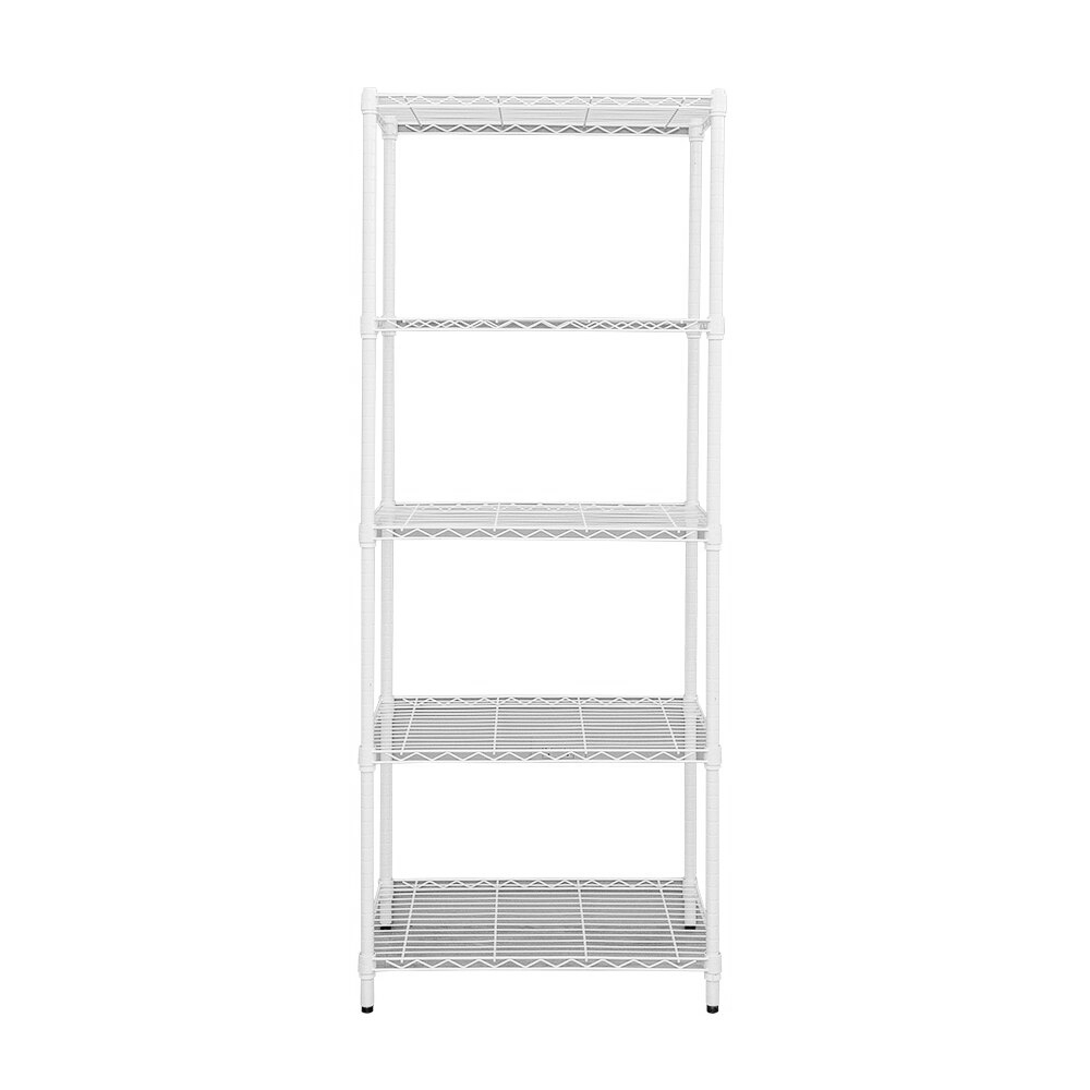 【Y HOUSE】70x45x210cm Lightweight Five-layer Iron Rack Iron Rack Shelf-Painted White, , large