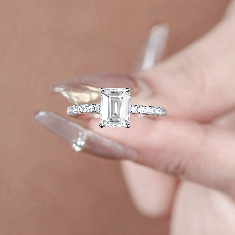 【CITY STAR】IGI Future Diamond 2克拉長方鑽戒 (D/VVS以上/3EX), , large