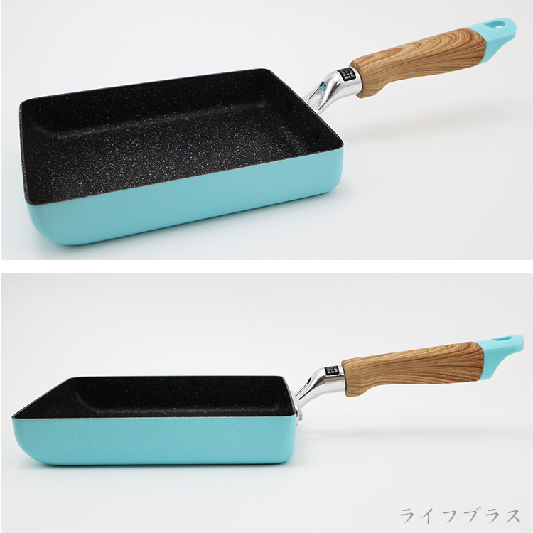 日本進口IH大金不沾玉子燒鍋-13x18cm-2支, , large