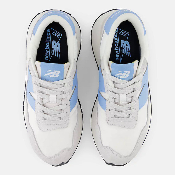 Kixpress-New Balance 女 休閒鞋 運動 復古 NB 237 B楦 緩震 舒適 簡約 穿搭 天藍 [WS237YC], , large