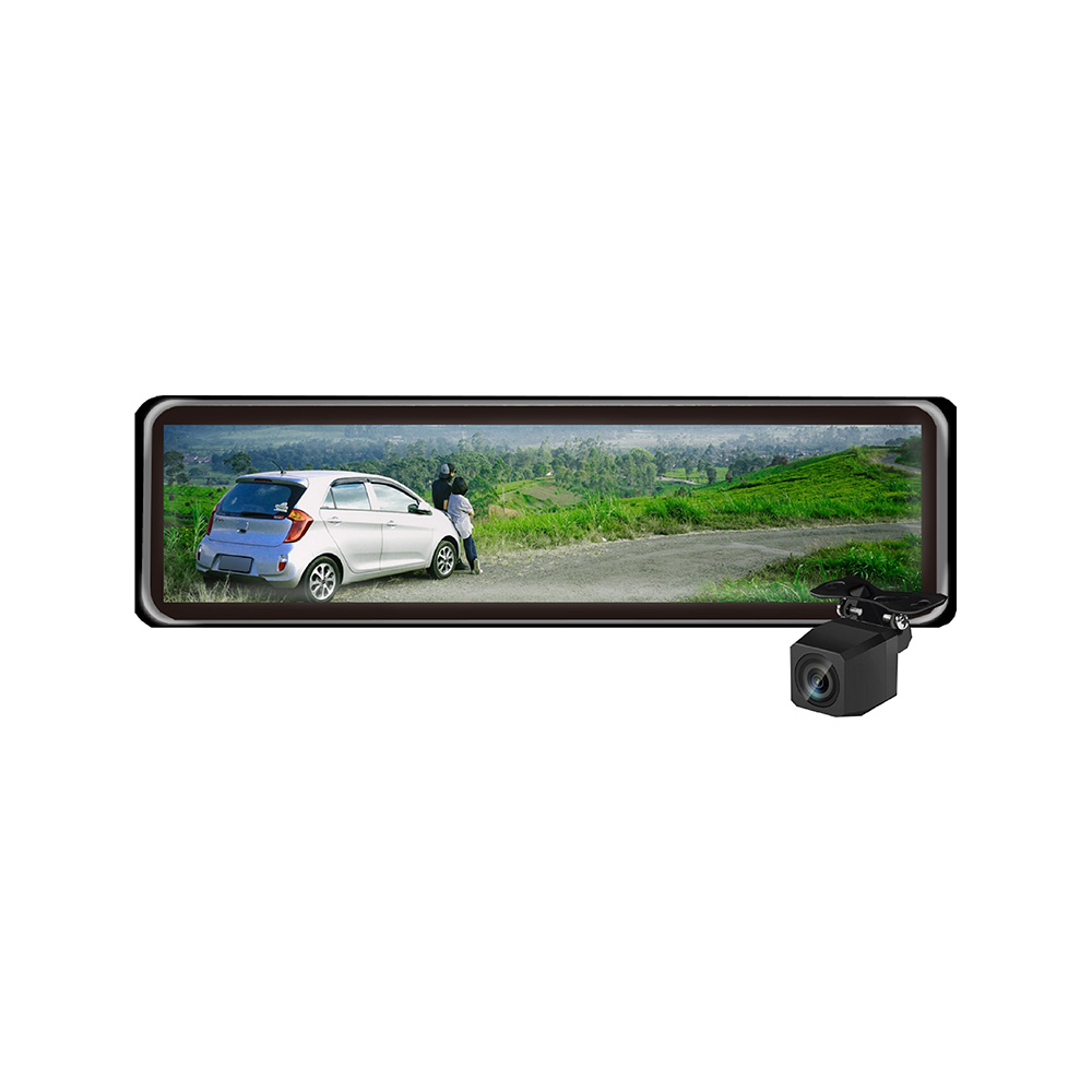 【MOIN車電】MX520D SONY 12吋WIFI HDR全屏4K/後2K電子觸控式後照鏡行車記錄器(贈64G), , large