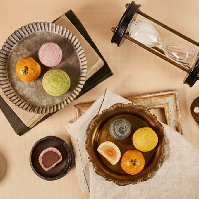 【冊子過年禮盒】彩鳥飛悅單層禮盒(柴燒桂圓酥x7), , large