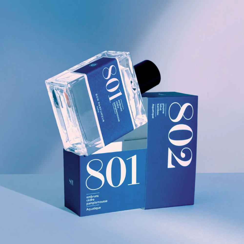 法國Bon Parfumeur｜中性淡香精30ml #801 - 浪花 x 雪松 x 葡萄柚, , large