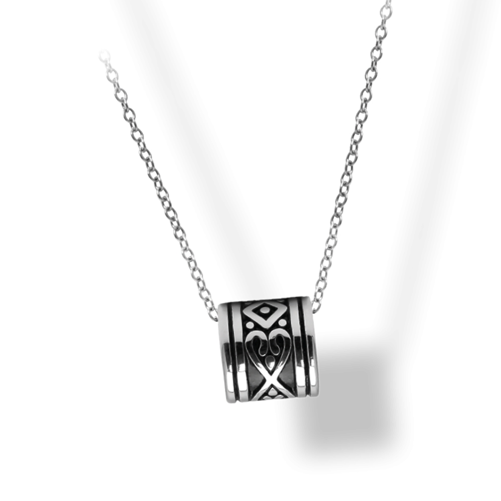 【快速出貨】法國 ROCHET TALISMAN系列 不銹鋼男士項鍊 HP57, , large