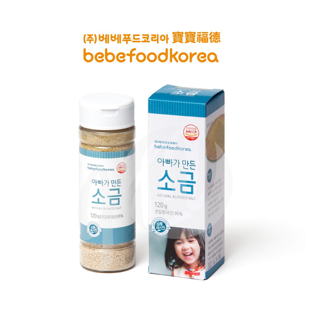 【韓國 BEBEFOOD】寶寶福德 嬰幼兒 天然低鈉海鹽 副食品調味, , large