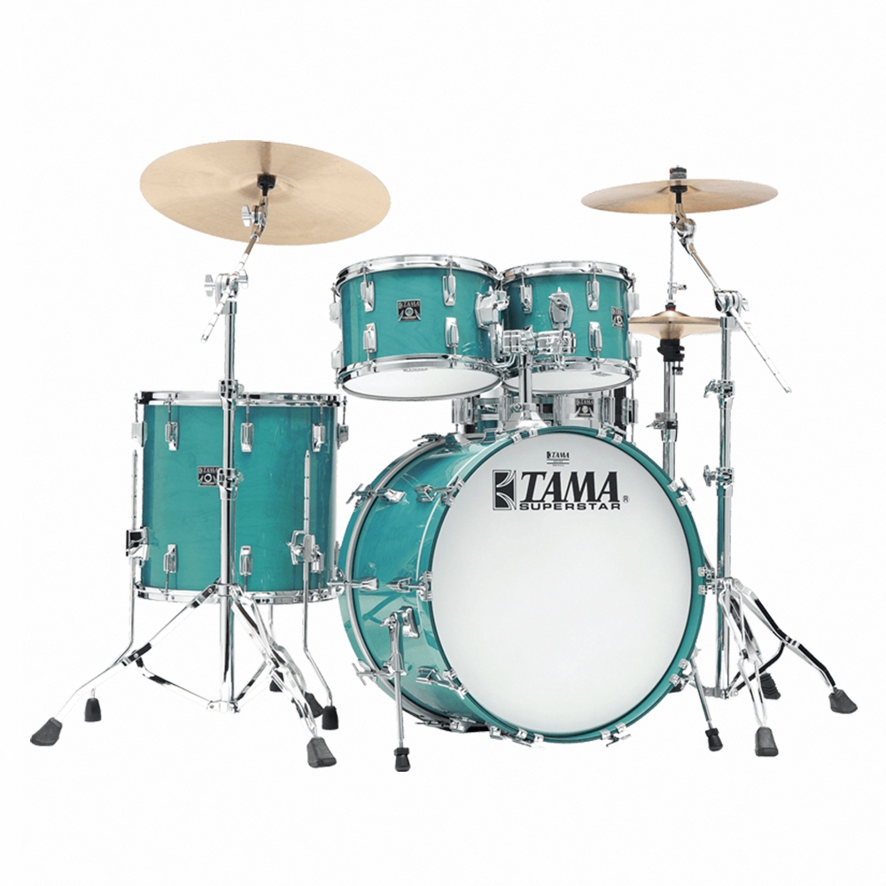 TAMA 50th SU42RS-AQM Superstar Reissue 50週年限量鼓組 藍色【敦煌樂器】, , large