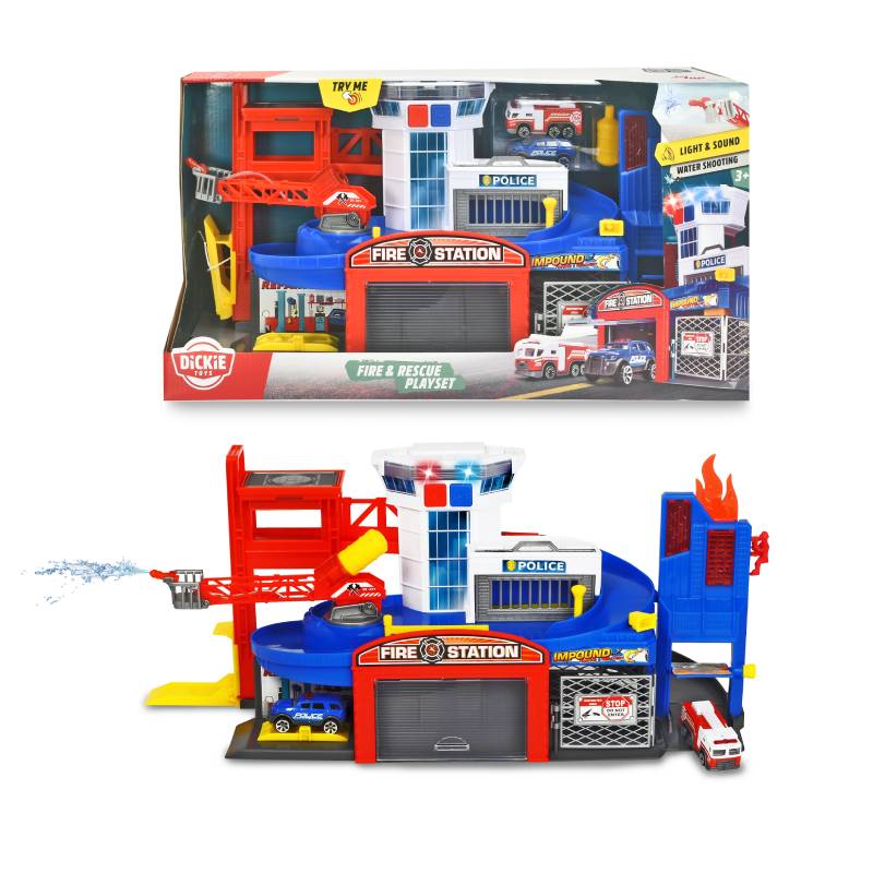 Fire  Rescue Playset, , large