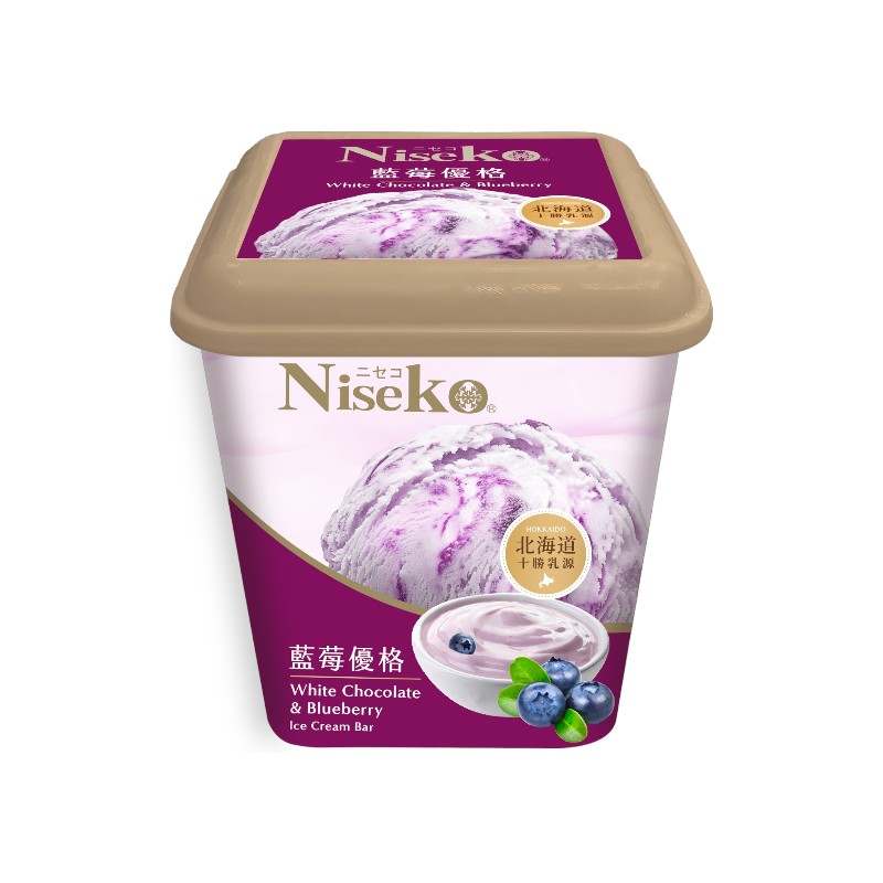 Niseko新雪口藍莓優格冰淇淋, , large