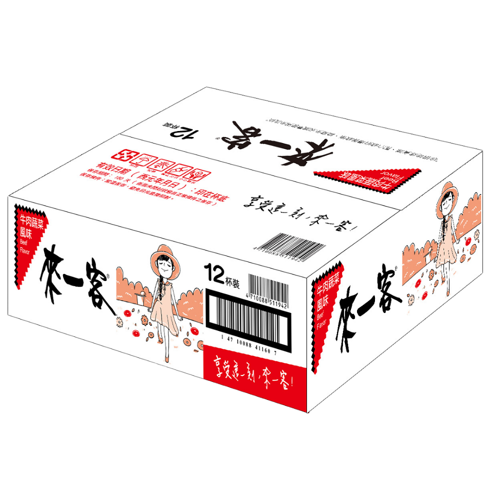 【限量】來一客-牛肉蔬菜65gx12