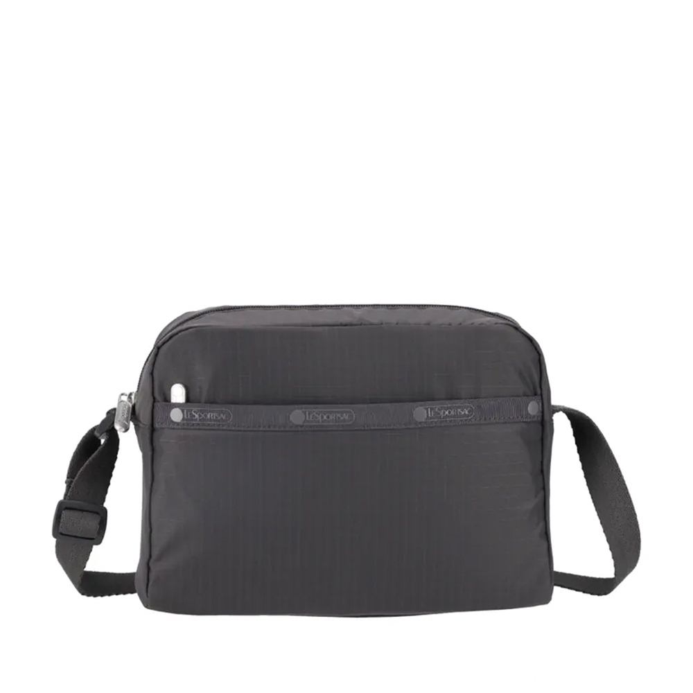 |快速出貨|Lesportsac DANIELLA CROSSBODY 拉鍊斜背包 側背包 送禮-夜幕灰, , large