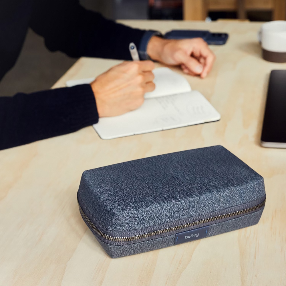 Bellroy Tech Kit 專用3C收納包 隨身包-橘棕色, , large