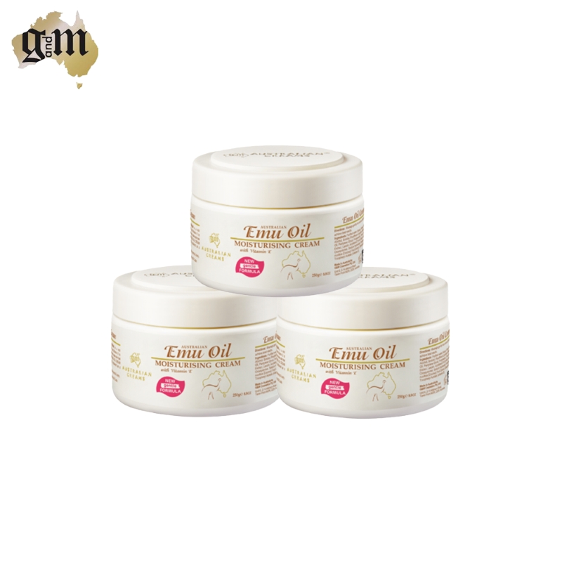 【G&M】鴯鶓油保濕霜 250g *3瓶, , large