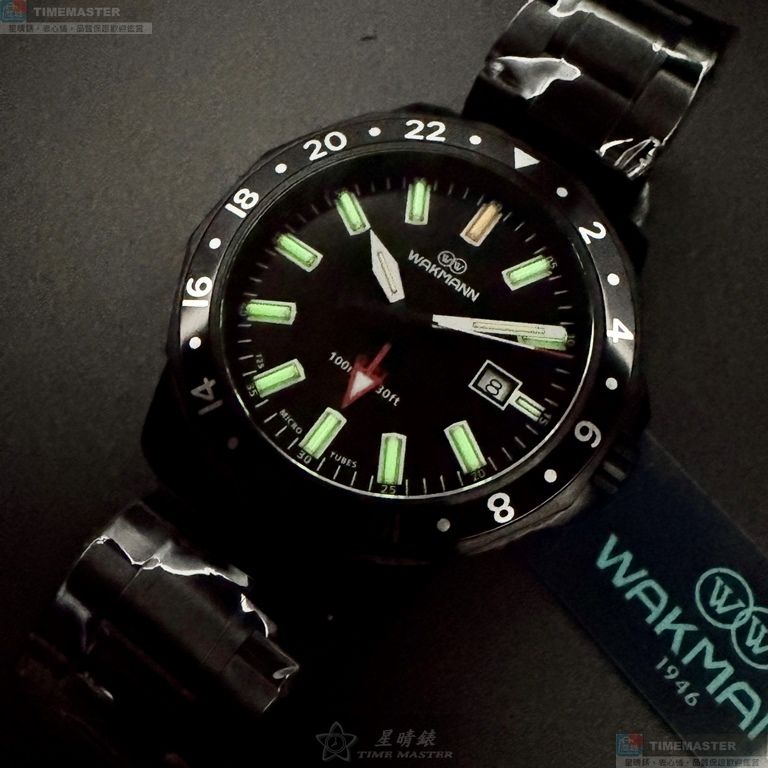 [TIMEMASTER] WAKMANN watch, 46mm, WA00046, , large