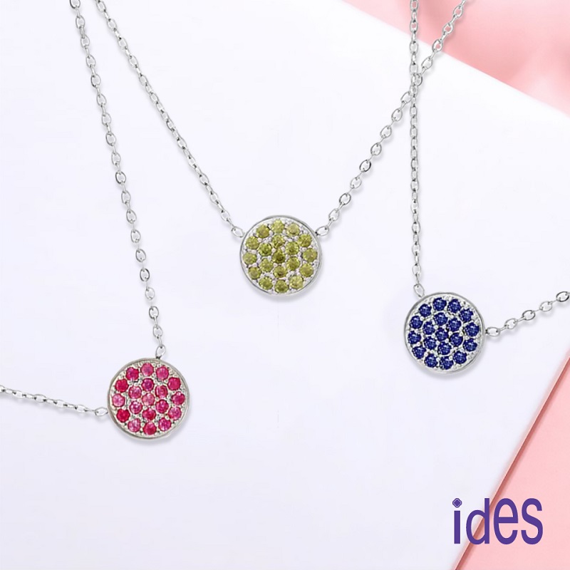 [ides愛蒂思]情人送禮 12月誕生石守護系列項鍊鎖骨鍊, , large