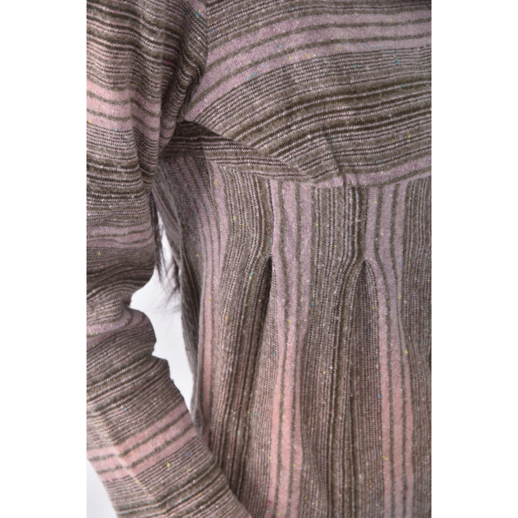 (F) bear two style混色粉色長袖上衣二手衣, , large