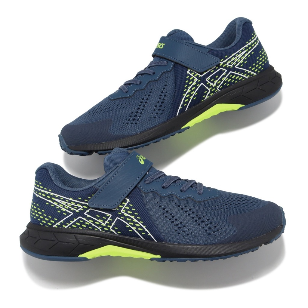 ASICS LAZERBEAM RI-MG 兒童慢跑鞋 深丈青 黏帶式 童鞋 1154A169 24SSO 【樂買網】, , large