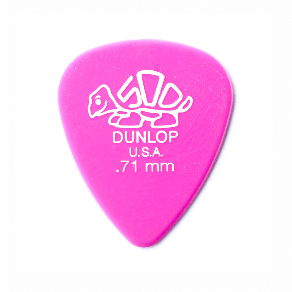 Jim Dunlop Delrin 41R 0.71mm Pick (三片、十片組)【敦煌樂器】, , large