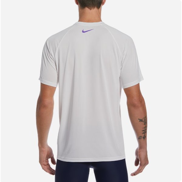 NIKE SCRIPT LOGO 成人男性短袖防曬衣 抗UV DRI-FIT 運動上衣 NESSC653 【樂買網】, , large