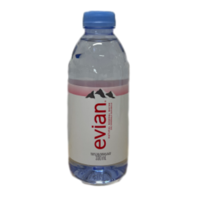 EVIAN天然礦泉水寶特瓶330ML, , large