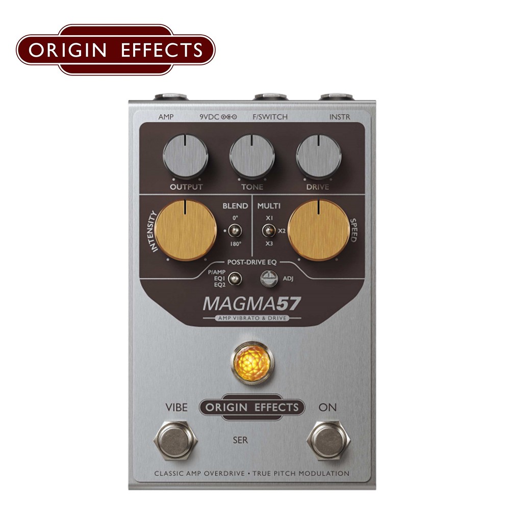 Origin Effects MAGMA57 AMP VIBRATO & DRIVE 效果器【敦煌樂器】, , large