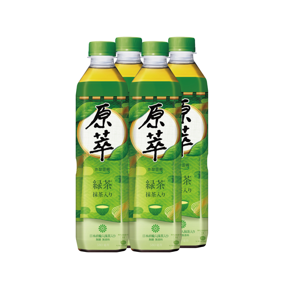 原萃日式綠茶580ml, , large