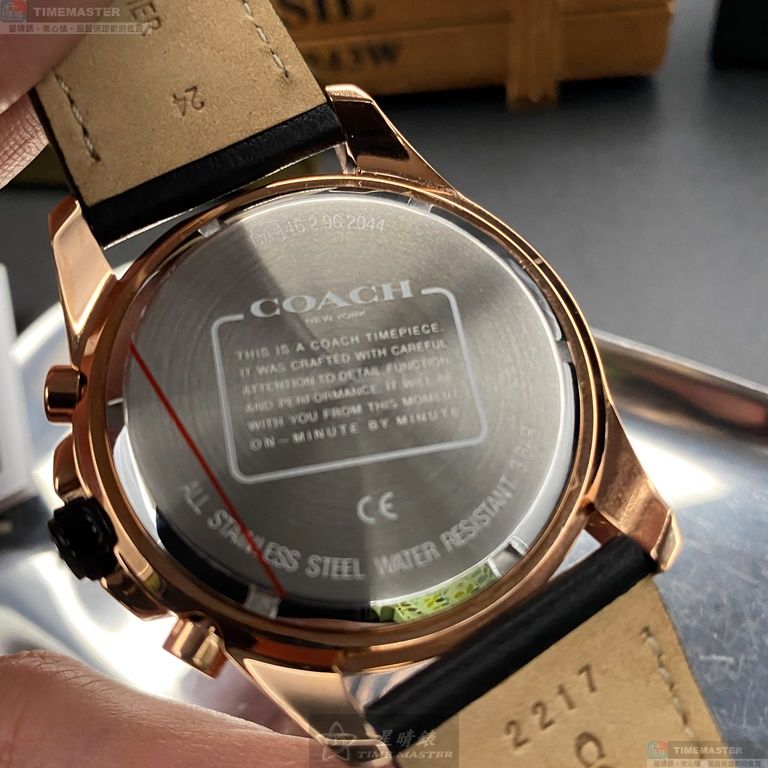 [TIMEMASTER] COACH watch, 44mm, CH00063, , large