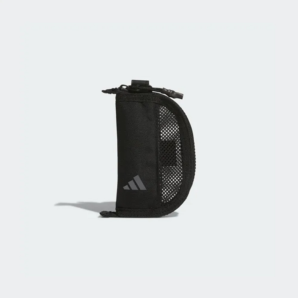 Adidas Golf Ball Pouch &ndash; D-Ring Clip Mini Ball Bag (Black), , large