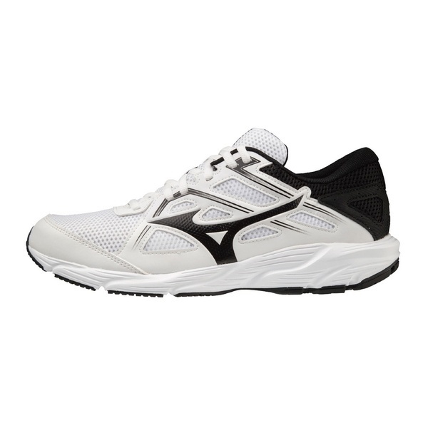 Mizuno Maximizer 男女 慢跑鞋 寬楦 運動 休閒 輕量 緩震 耐磨 止滑 白黑 [K1GA230002], , large