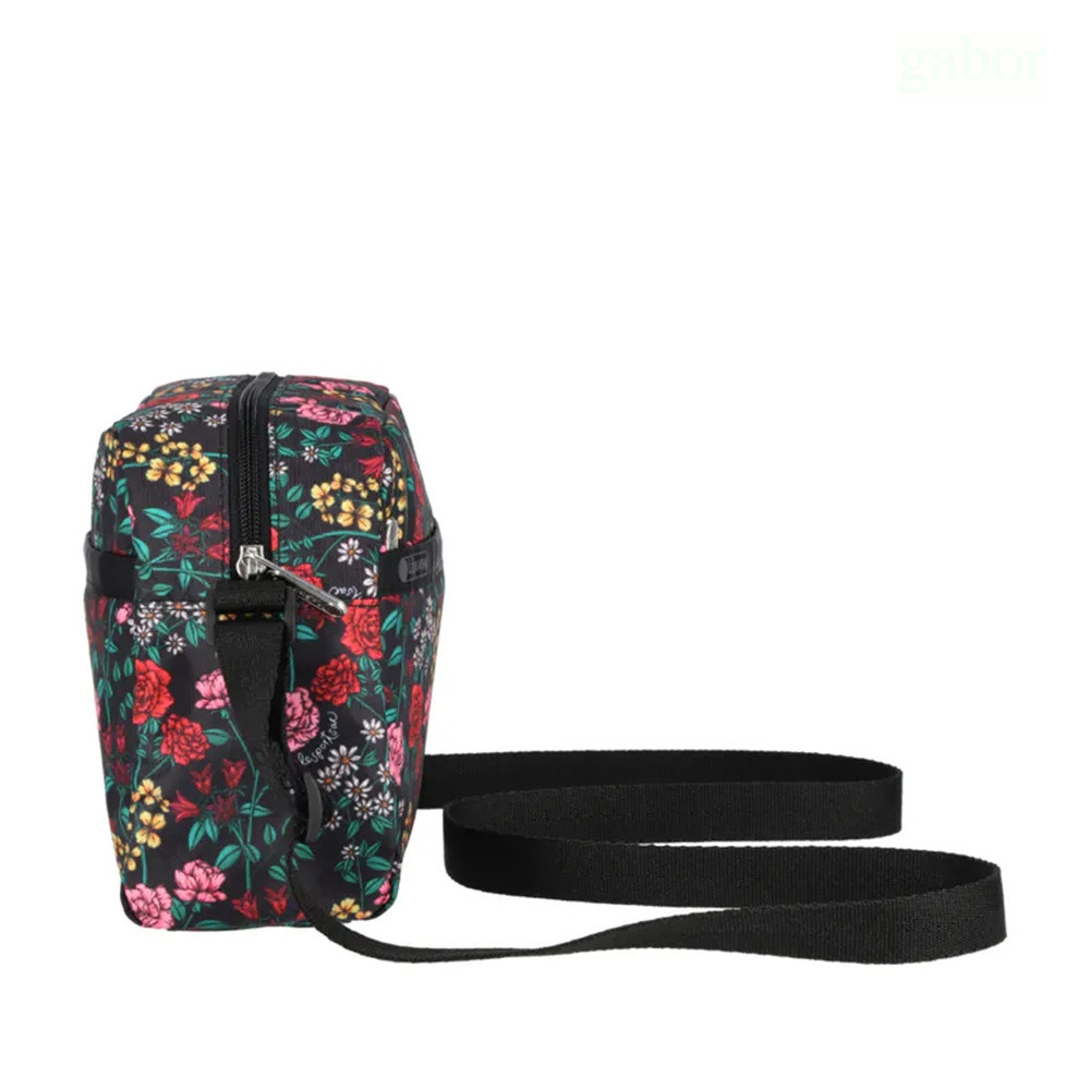 LeSportsac Daniella Crossbody 拉鍊斜背包 側背包 送禮-馥郁花語, , large