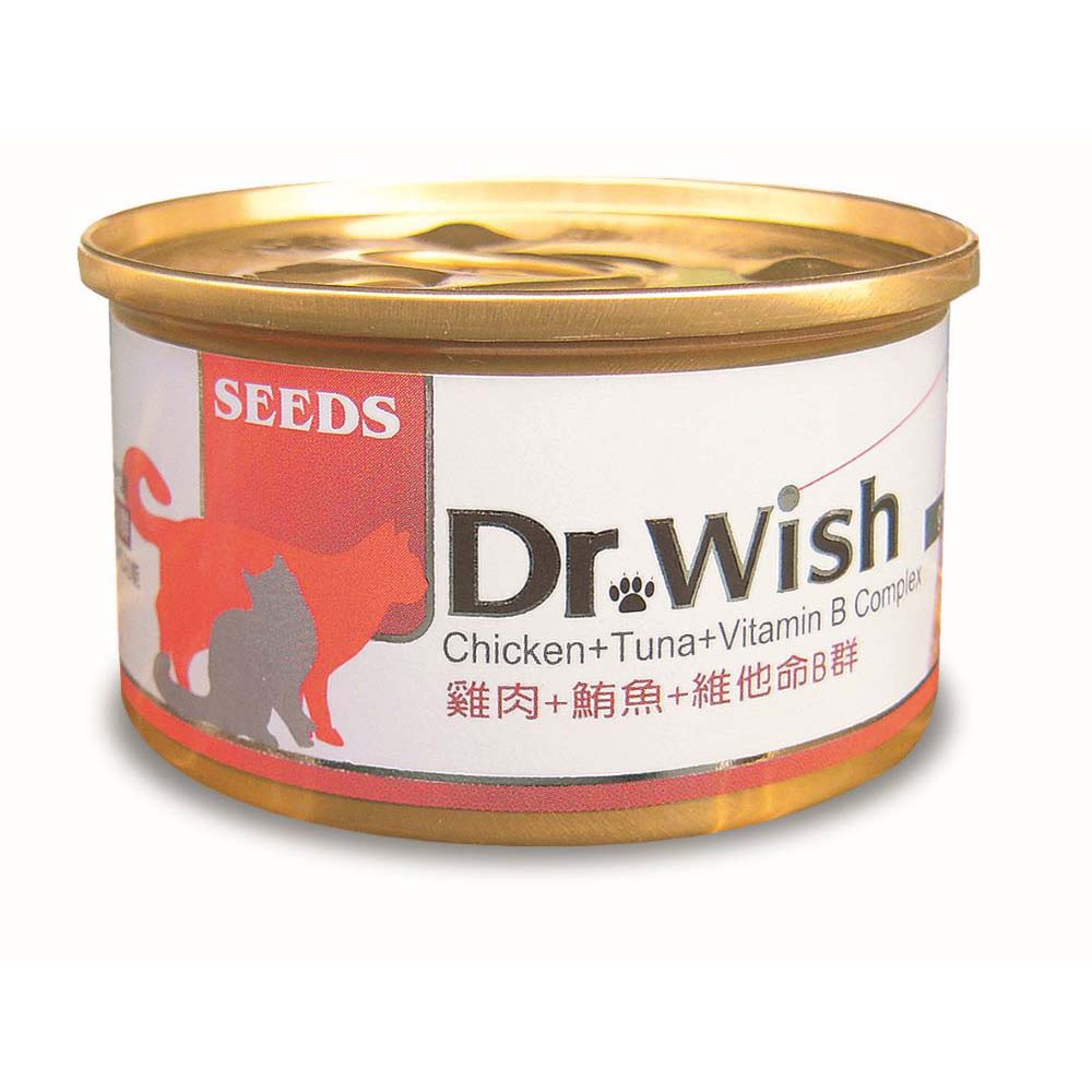 【拉拉寵物小舖】seeds 惜時 貓罐頭 Dr.Wish 泥狀 愛貓調整配方營養食, , large
