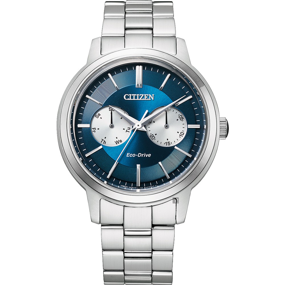 CITIZEN 星辰 Eco-Drive 光動能日曆手錶-41mm BU4030-91L