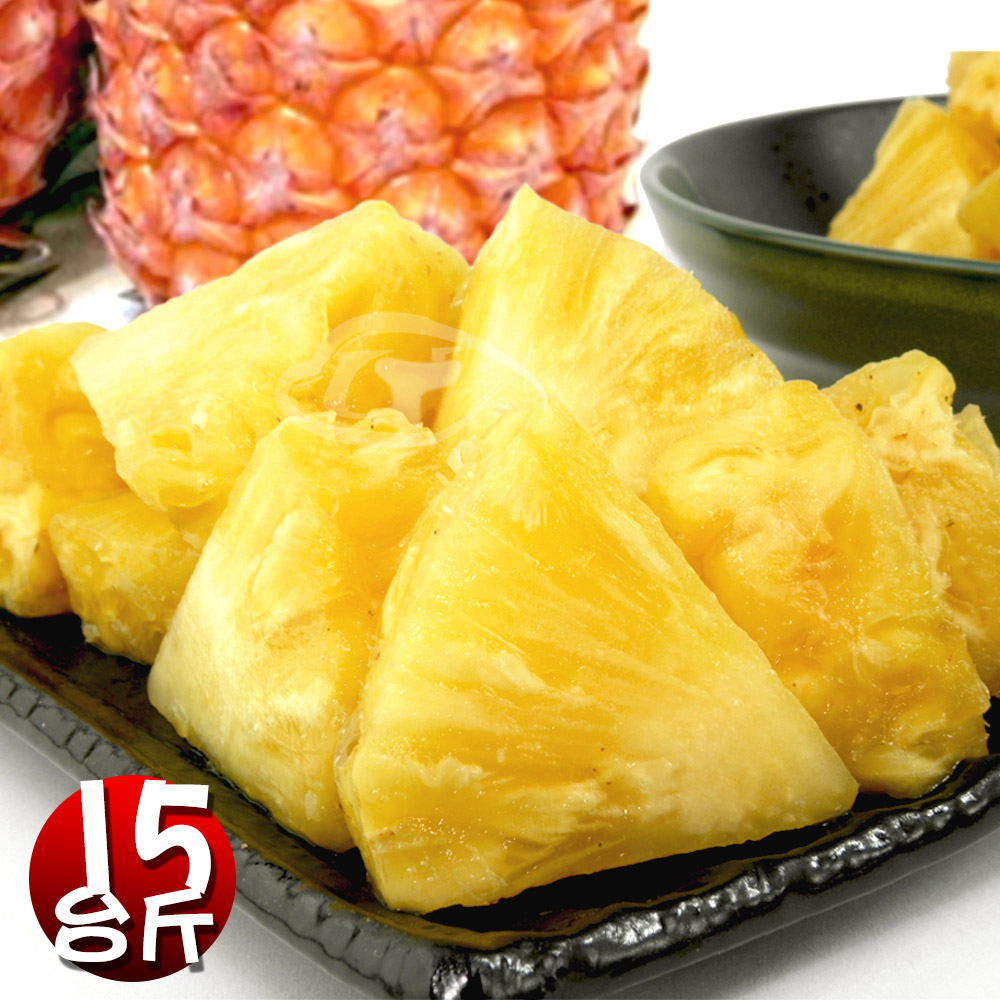 Fruit House [Southern Mall] Specially Selected Golden Diamond Pineapple 15 kg (about 6-9 pieces), , large